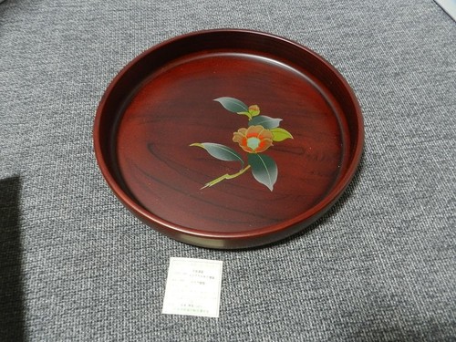 Vassoio rotondo camelia - vassoio,