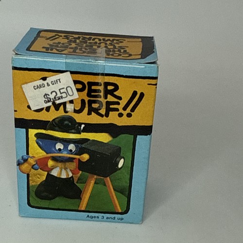 Fotografo vintage super puffo