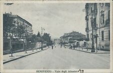 ct140 cartolina benevento citta'   viale degli atlantici 1935