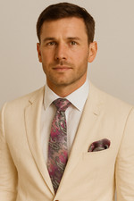 Set Di Cravatte Grigio Da Uomo