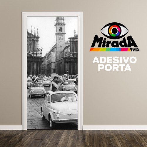 Porta adesiva wall sticker - adesiva,