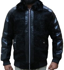 Cappotto giacca pelliccia di
