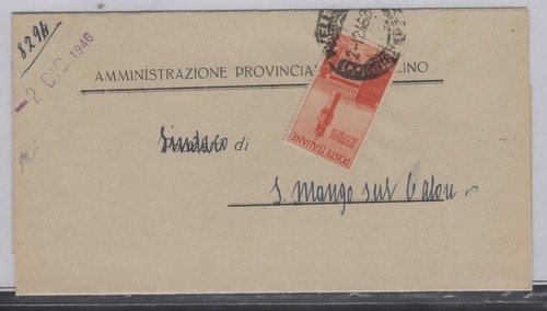 Storia postale 1946 lettera - 1946,