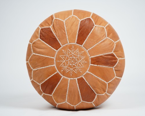Pouf poggiapiedi ottomano - , in
