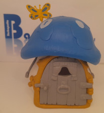 PUFFI 40013 CASETTA TETTO BLU COMPLETA  ANNI 80 FARFALLA DIPINTA da BARBAPUFFO