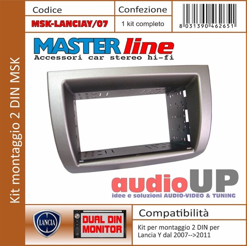 Mascherina autoradio din - din, in