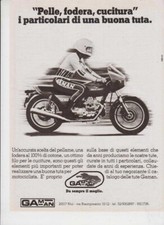 advertising Pubblicità -GAMAN  TUTE MOTO IN PELLE  1981  MOTOSPORT-EPOCA VINTAGE