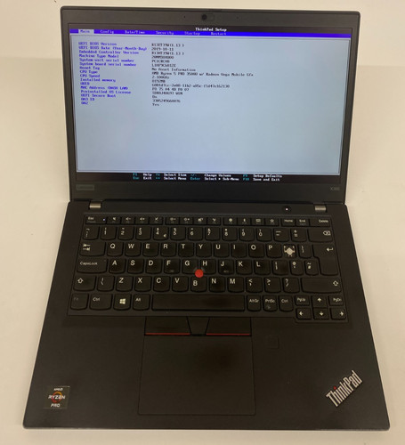 Lenovo thinkpad x395 ryzen - lenovo, 13"