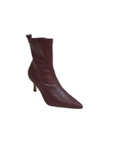 Tronchetti/stivaletti PHARD linea fashion casual scarpa donna a tacco pelle bord