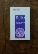 Tacito La vita di Agricola-La