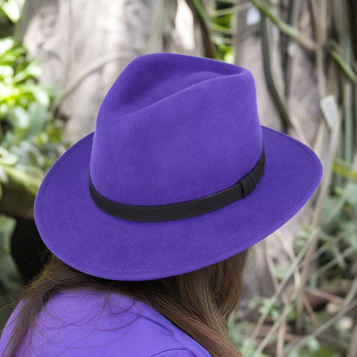 Fedora cappello lana feltro - fedora,