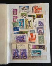 23 Pagine di Francobolli Usati