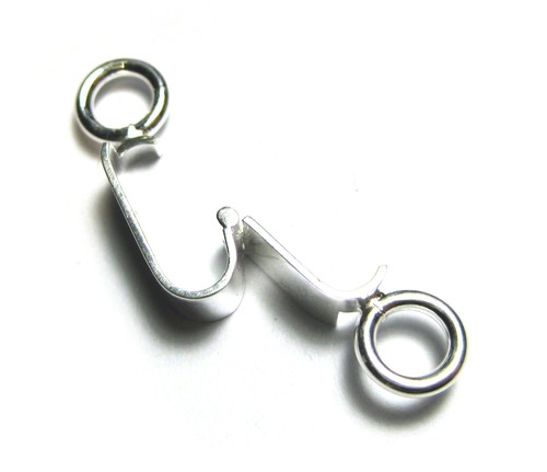 Cerniera clip argento - clip, 30
