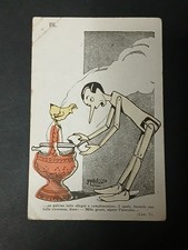 PINOCCHIO ATTILIO MUSSINO CARTOLINA BEMPORAD FIRENZE