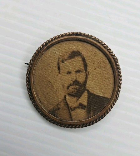 Antica spilla lutto - da, dapper
