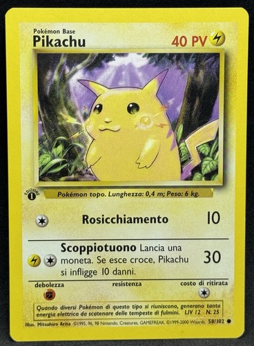 POKÉMON~PIKACHU~58/102~SET