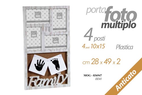 Portafoto multiplo con - multiplo, bacheca