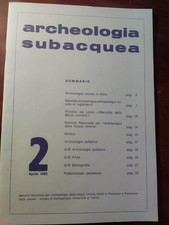 Rivista ARCHEOLOGIA SUBACQUEA