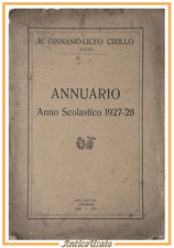 ANNUARIO ANNO SCOLASTICO 1927