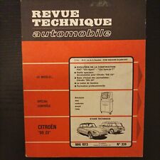 Revue Technique Citroen DS 23