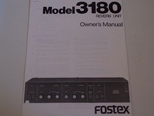 Fostex Modello 3180 Unità