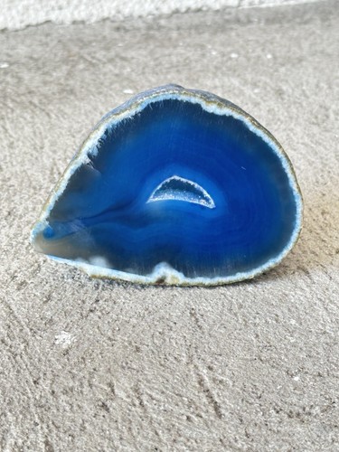 Minerale agata blu geode - minerale,