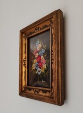 Quadretto dipinto  fiori