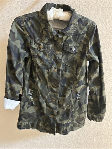Giacca jeans mimetica taglia - , s