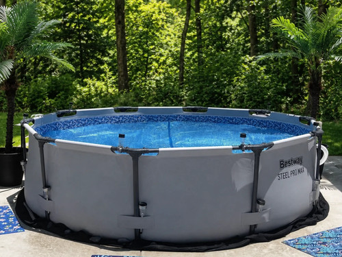 Piscina fuori terra rotonda - , 10