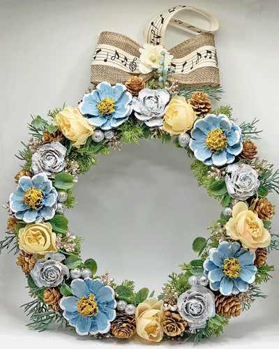 Ghirlanda fiori 257 29 - ghirlanda,