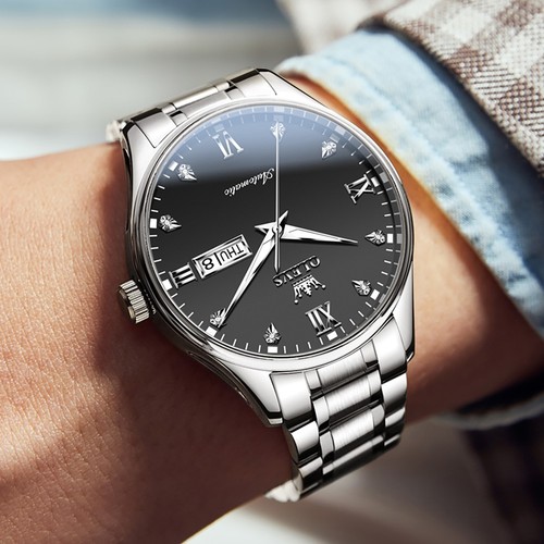 Orologio meccanico olevs - olevs, 9955