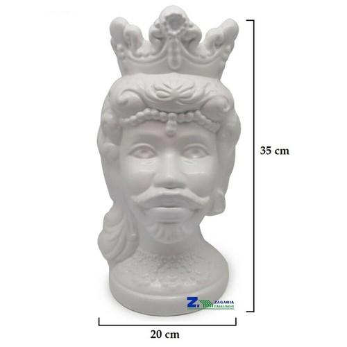 Vaso testa moro siciliana - vaso,