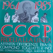 Vinile  CCCP 1964 1985 Fedeli