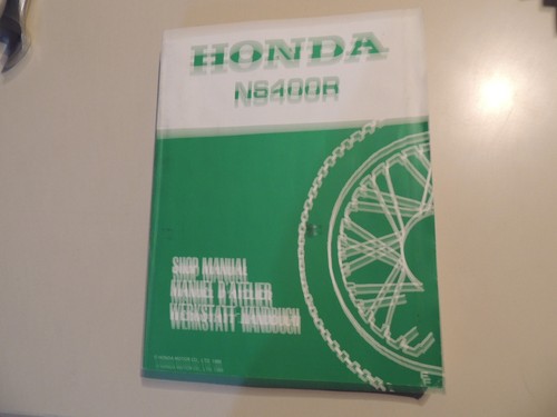 Honda 400 1985 - r, manuale
