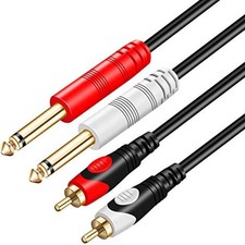 Cavo rca 4 25 - rca, 1/4