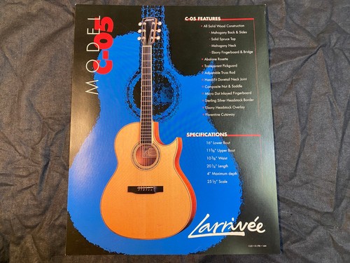 Larrivee scheda tecnica - larrivee, c-05