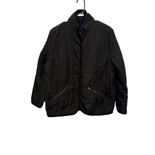 Giacca donna nera trapuntata - , a