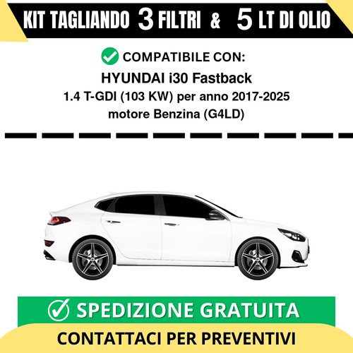 Tagliando per hyundai i30 - hyundai,