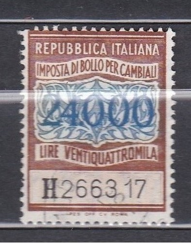 Italia 1980 marca da - -,