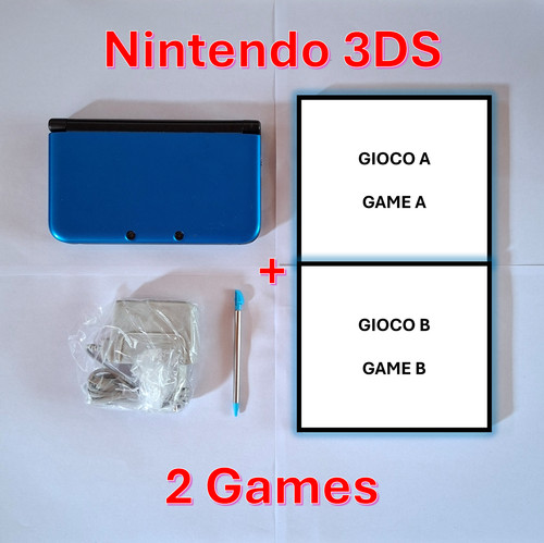 Nintendo 3ds blue - nintendo,