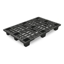 Pallet in plastica riciclata (PP), Mis. 800 L x 1200 P x 140 H mm, con 9 piedi