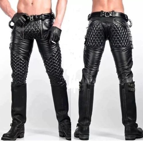 Pantaloni uomo vera pelle