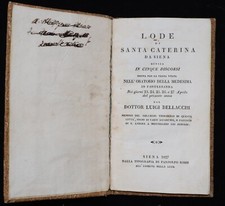 Libro Lode di Santa Caterina