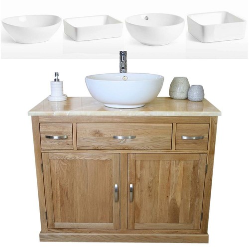 Mobile bagno mobiletto rovere
