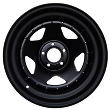 CERCHI 16X8 JOHN ACCIAIO ROSSO NERO OPACO CERCHI 5X127 ET20 PER JEEP GRAND CHEROKEE WJ