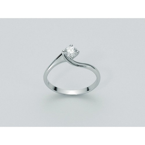 Anello solitario miluna oro - miluna,
