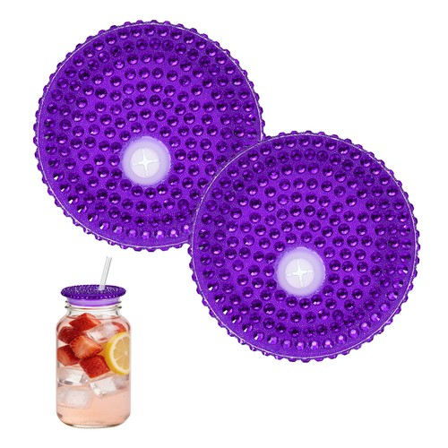 2pcs acrylic lids - lids, for