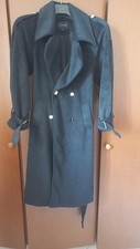 Cappotto Donna Lungo Nero 48 50