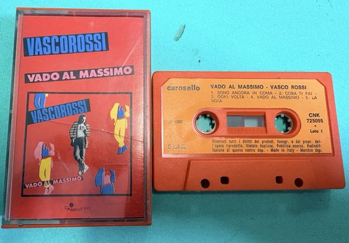 Musicassetta vasco rossi - rossi, vado