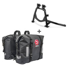 Béquille centrale Set pour Yamaha TDM 900 02-13 avec Sacoches cavalières S-AE1